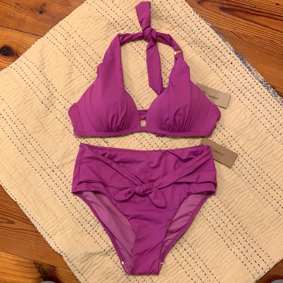 Daniel Cremieux Swim 6 Cremieux Bikini 2 Piece Swimsuit In Lilac